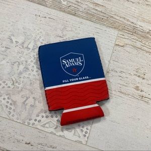 4/$25 Samuel Adams Brewer Patriot Fill Your Glass Koozie